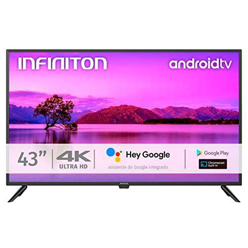 INFINITON INTV-43AF2300 - Televisor Smart TV 43&quot; 4K UHD