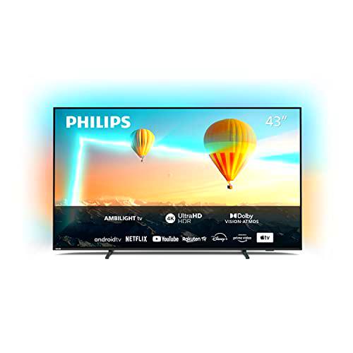 Philips 43PUS8007 109.2 cm (43) 4K Ultra HD Smart TV Wi-Fi Black