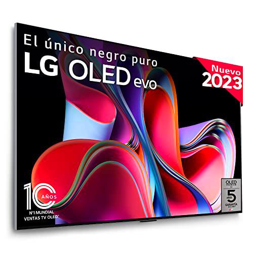 LG - Televisor OLED EVO 4K 77 Pulgadas (195 cm), Serie G3