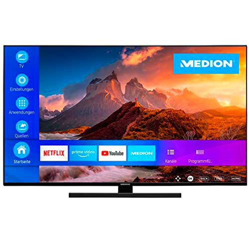 MEDION X15040 (MD 30606) 125,7 cm (50 Zoll) QLED Fernseher (UHD Smart-TV