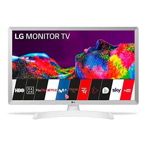 LG 24TN510S- WZ - Monitor Smart TV de 60 cm (24") con Pantalla LED HD (1366 x 768