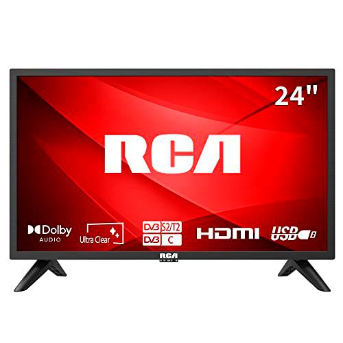RCA 24 Pulgadas Televisión LED TV HD Ready Triple Sintonizador(DVB