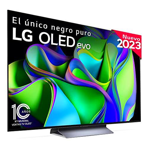 LG OLED55C34LA 55", 4K OLED EVO, Smart TV webOS23 + Barra de Sonido Inteligente SC9S con 400W de Potencia y 3.1.3 Canales