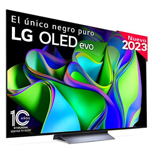 LG OLED65C34LA 65", 4K OLED EVO, Smart TV, webOS23 + Barra de Sonido Inteligente SC9S con 400W de Potencia y 3.1.3 Canales