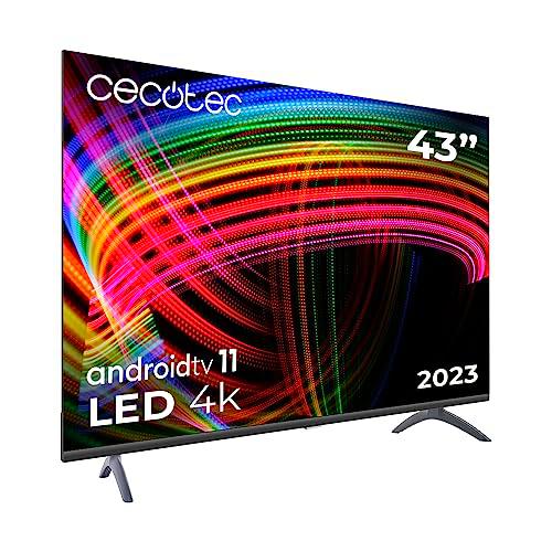 Cecotec Televisor LED 43" Smart TV A3 Series ALU30043S