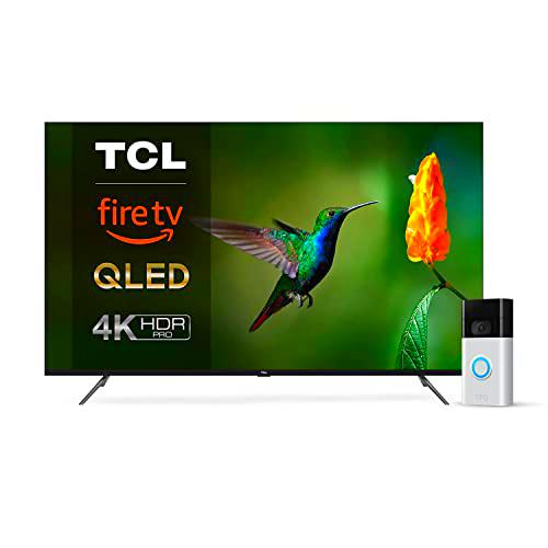 TCL 50CF630 126cm (50 ") QLED Fire TV + Ring Video Doorbell by Amazon