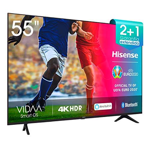 Hisense UHD TV 2020 55AE7000F - Smart TV Resolución 4K con Alexa integrada