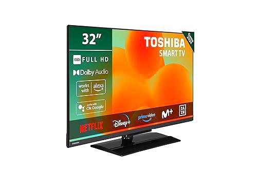 TOSHIBA 32LV3E63DG Smart TV de 32", con Resolución Full HD (1920 x 1080)