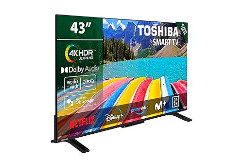TOSHIBA 43UV2363DG Smart TV 4K UHD de 43", sin Marcos