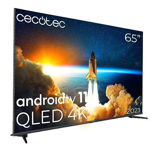 Cecotec Televisor 65&quot; QLED Smart TV V1+ Series VQU11065+S