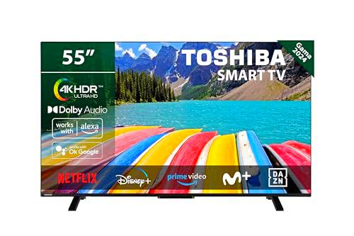TOSHIBA 55UV2363DG Smart TV 4K UHD de 55&quot;, sin Marcos