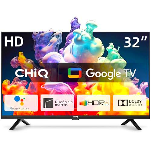 CHiQ L32G7V - Televisor de 32 Pulgadas Google TV, HD