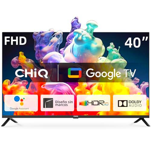 CHiQ L40G7V - Televisor de 40 Pulgadas Google TV, FHD