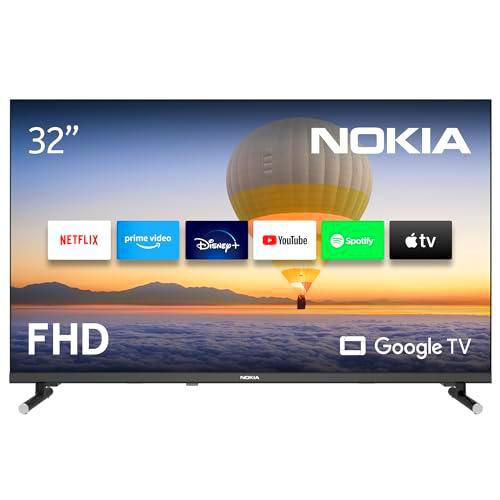 NOKIA 32 Pulgadas (80 cm) Google TV FHD (WLAN, Triple Tuner DVB-C/S2/T2
