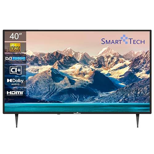 Smart Tech 40FN10T2, LED Full-HD TV 40", Negro