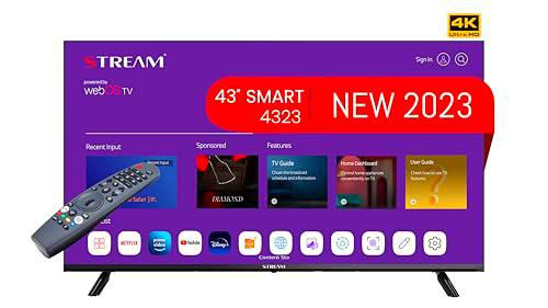 Stream System - WebOS TV Smart 43&quot;, UHD 4K, LG Magic Remote