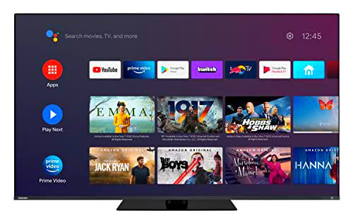 Toshiba Smart TV 65QA7D63DG 65" 4K Ultra HD QLED Wi-Fi