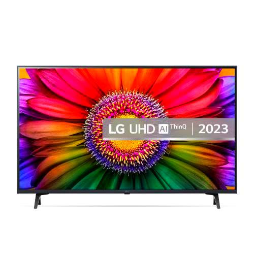 TV y Video marca LG modelo LG UHD 43UR80006LJ.AEUD 109,2 cm (43) 4K Ultra HD Smart TV Wifi Negro