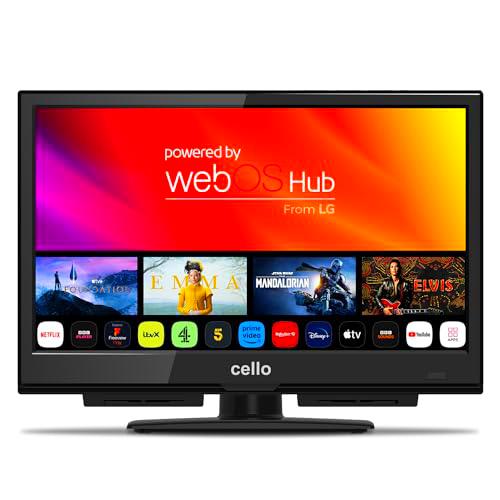 Cello C1624WS 16" Smart TV WEBOS by LG Full HD LED TV Triple Sintonizador DVB-T/T2-C-S/S2 HDMI USB Bluetooth 230V Pitch Sound para una Experiencia de Sonido única