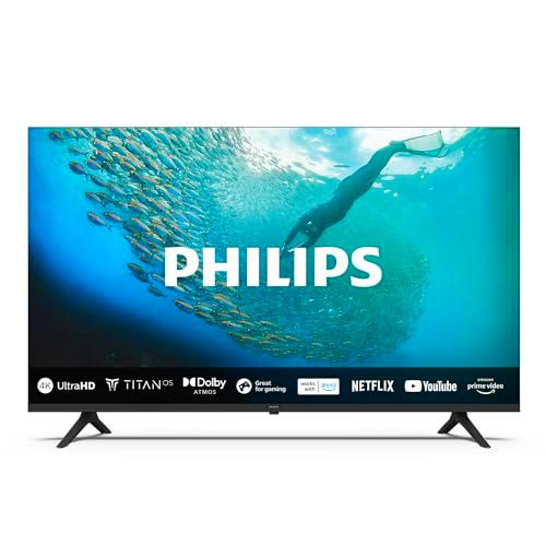 Philips 65PUS7009 Smart TV 4K LED - Pantalla de 65 Pulgadas con Plataforma Titan OS Pixel Precise Ultra HD y Sonido Dolby Atmos