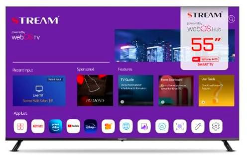 Stream System - WebOS TV Smart 55", UHD 4K, LG Magic Remote
