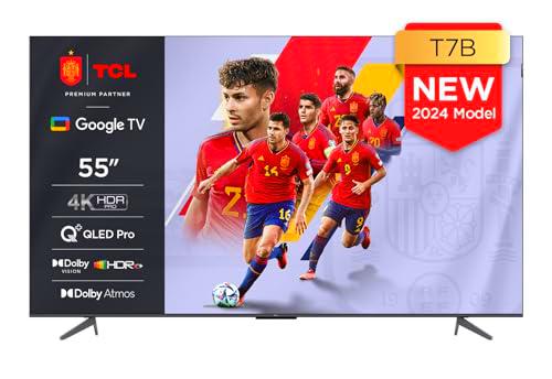 TCL 55T7B Televisor QLED Pro de 55", 4K Ultra HD, HDR Pro