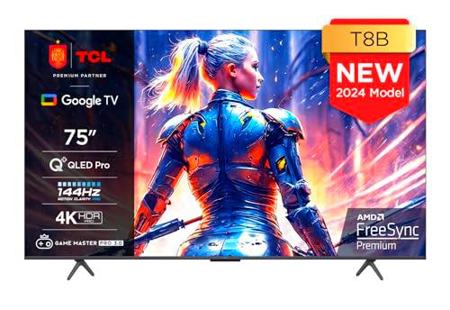 TCL 75T8B Gaming TV Onkyo QLED Pro de 75" y 144 Hz