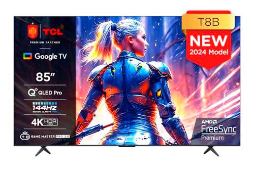 TCL 85T8B Gaming TV Onkyo QLED Pro de 85" y 144 Hz
