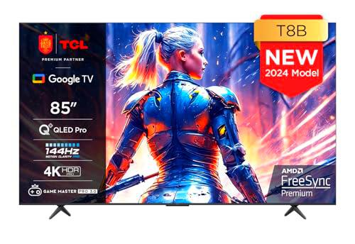 TCL 85T8B Gaming TV Onkyo QLED Pro de 85&quot; y 144 Hz