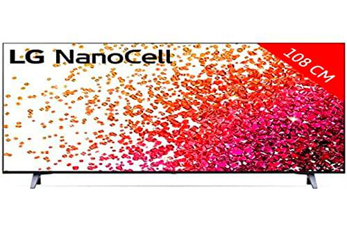 TV LED 43&quot; - LG 43NANO756PR, 4K UHD, NanoCell, SmartTV webOS 6.0