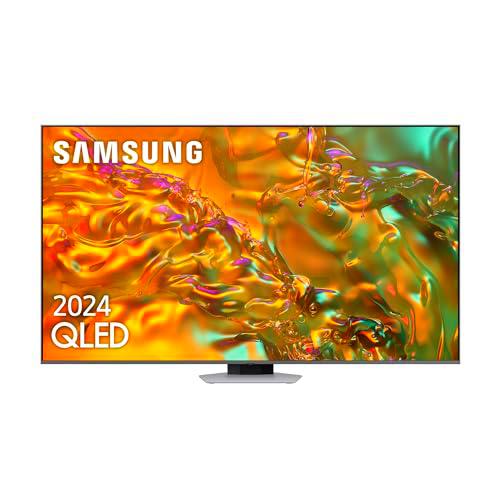 SAMSUNG TV QLED 4K 2024 85Q80D Smart TV de 85" con Imagen y Sonido mejorados