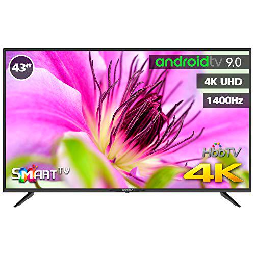 TV LED INFINITON 43" INTV-43MU1490 4K UHD 1400HZ - Smart TV
