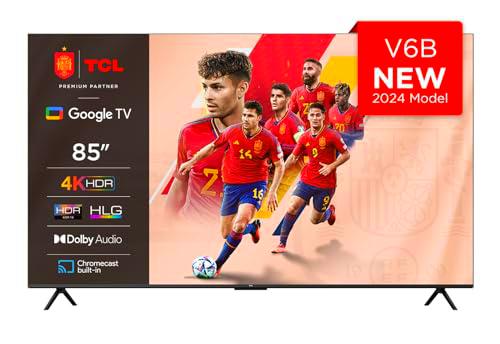 TCL 85V6B 85" 4K Ultra HD, HDR TV, Smart TV Powered by Google TV (Dolby Audio