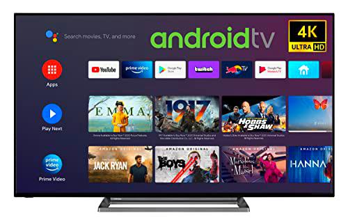 Toshiba Televisor Smart TV 65UA3D63DG 65" Android 11 4K UHD E Negro