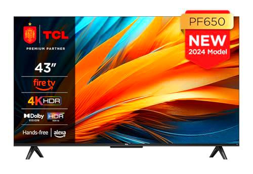 TCL 43PF650 43 Pulgadas 4K Ultra HD, HDR TV, Smart LED Fire TV (Dolby Vision