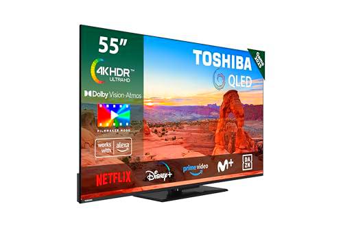 Toshiba 55QV3463DG Smart TV QLED 4K UHD de 55", sin Marcos