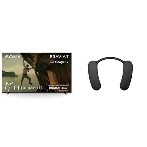Sony Kit Cine en Casa: TV Bravia 7 QLED de 65" y Altavoz de Cuello Bluetooth Theatre U con Dolby Atmos para un Sonido Personalizado