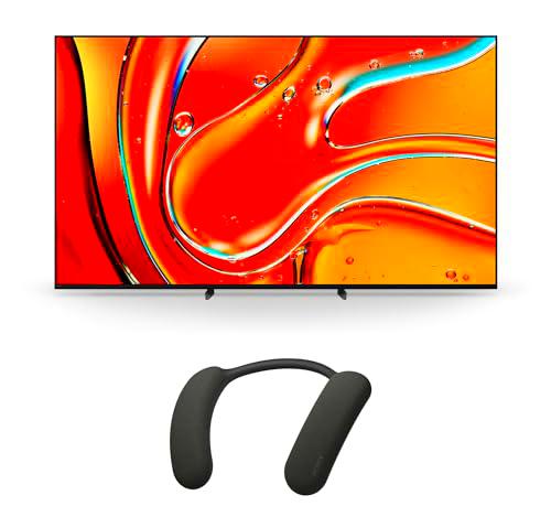 Sony Kit Cine en Casa: TV Bravia 7 QLED de 75" y Altavoz de Cuello Bluetooth Theatre U con Dolby Atmos para un Sonido Personalizado