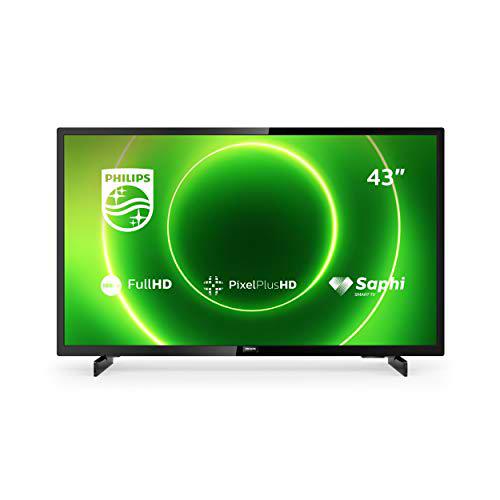 Philips 6800 Series 43PFS6805/12 Televisor 109,2 cm (43") Full HD Smart TV WiFi Negro 6800 Series 43PFS6805/12