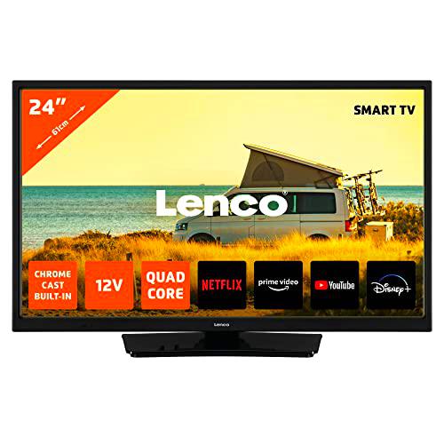 Lenco LED-2463BK 24" Android-Smart-TV, Negro
