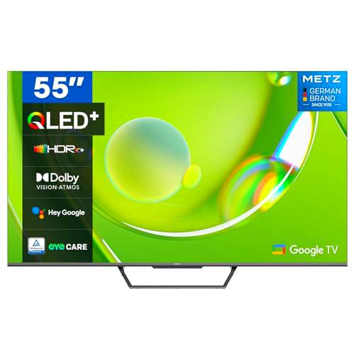Metz 55" QLED 4K UHD Smart TV, 55MQD7500Z Google TV con Dolby Vision y HDR10+