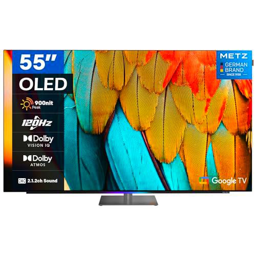 Metz Smart TV 55" 4K OLED, 55MOD9500Z 120Hz Google TV con Dolby Vision IQ