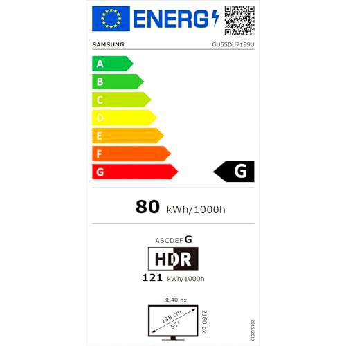 Samsung GU55DU7199U 139,7 cm (55") 4K Ultra HD Smart TV Wifi Noir