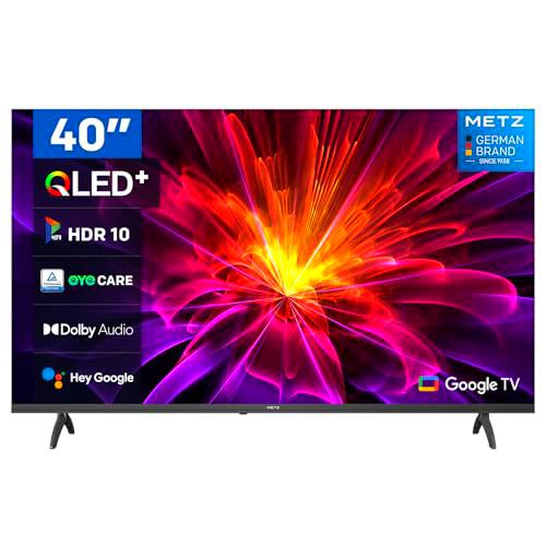 Metz 40" QLED+ Smart TV, MQE7000 FHD Google TV with Dolby Audio