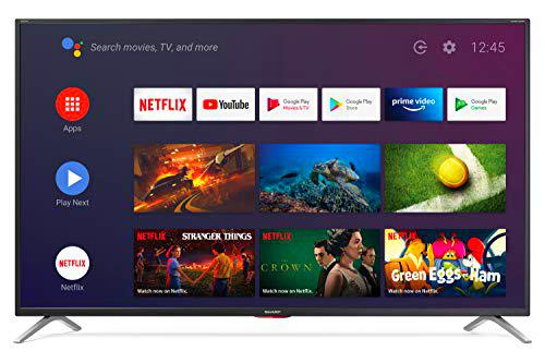 Sharp 55BL6EA - TV Android 55" (4K Ultra HD, 3 x HDMI