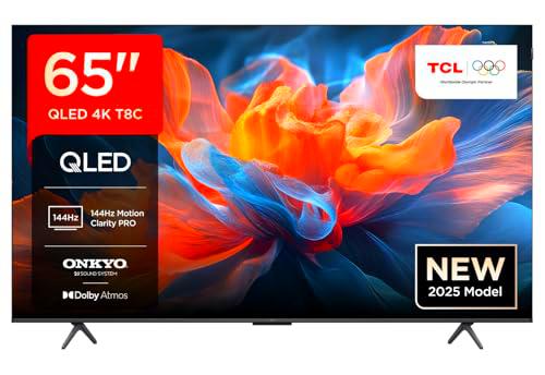 TCL 65T8C 565” QLED 4K HDR Ultra HD TV, Smart TV Powered by Google TV (Dolby Vision &amp; Atmos