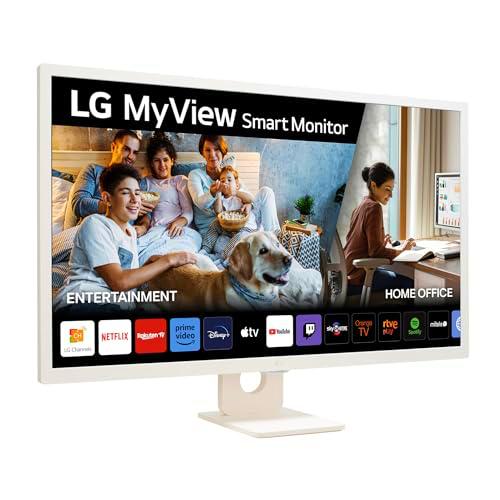 LG 32SR50F-W - Smart Monitor, 32 Pulgadas, Pantalla IPS