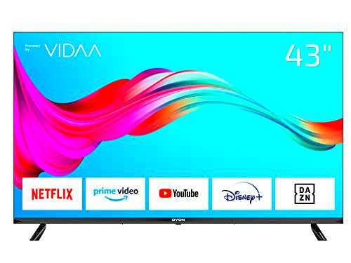 DYON Smart 43 VX, 108 cm (43"), TV (Full HD, triple sintonizador HD (DVB-C/-S2/-T2)