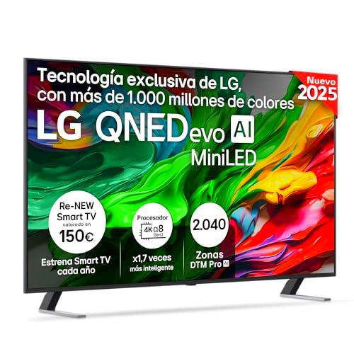 LG 65QNED85A6C - TV 65", 4K QNED EVO, Smart TV, WebOS 25