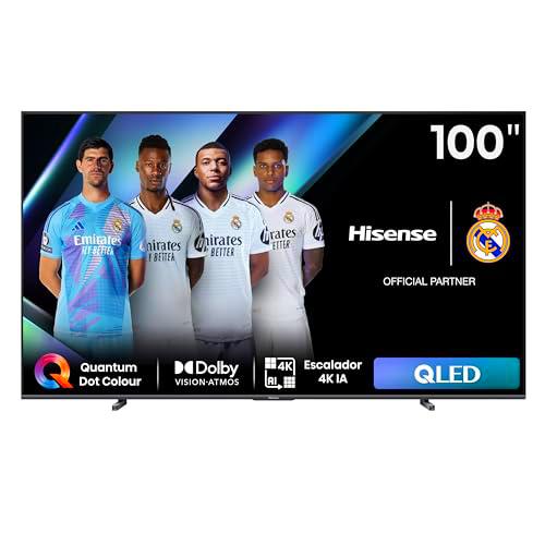 Hisense 100E7NQ - QLED Smart TV, 100 Pulgadas Televisor